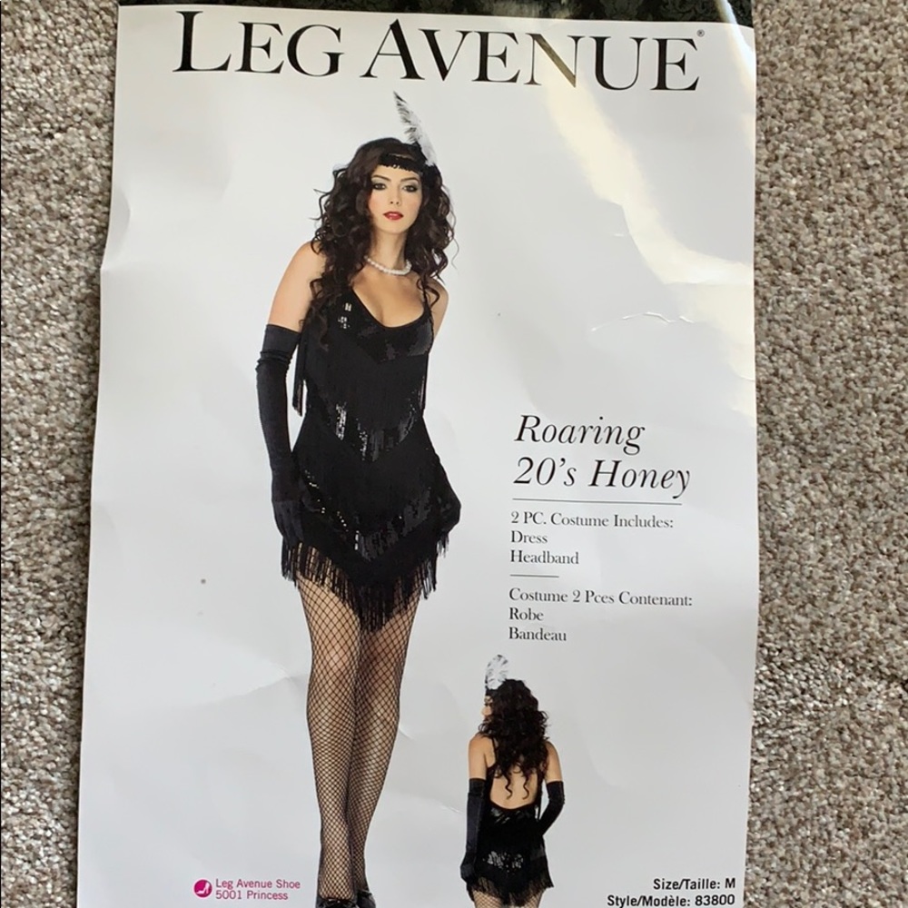 Flapper Halloween costume